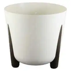 Ghiveci din plastic Frida crem