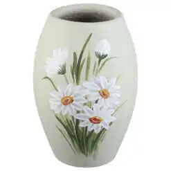 Vaza din ceramica pictat manual 10x15 CM