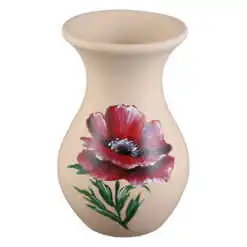Vaza din ceramica pictat manual 10x15 CM