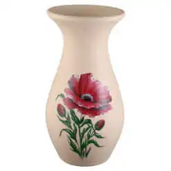 Vaza din ceramica pictat manual 14x29 CM