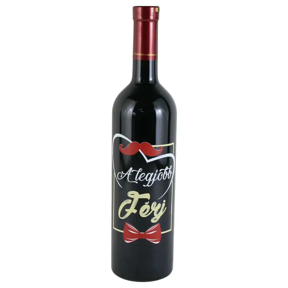 Vin rosu 750 ml "A legjobb Ferj!" Vin rosu 750 ml "A legjobb Ferj!"