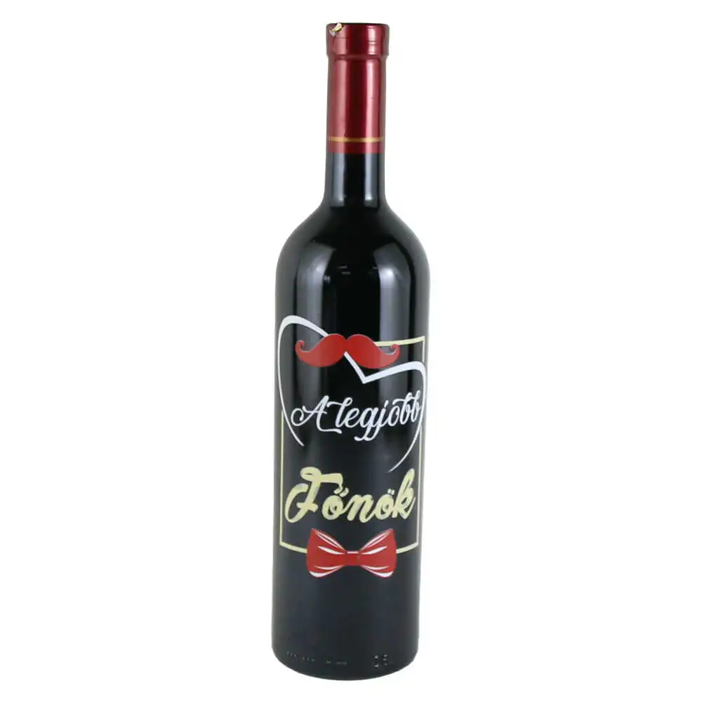 Vin rosu 750 ml "A legjobb Fonok!" Vin rosu 750 ml "A legjobb Fonok!"