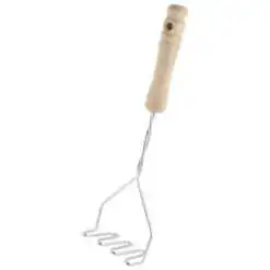 Zdrobitor cartofi cu maner din lemn 9x31 CM