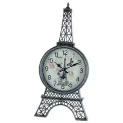 Ceas perete din plastic Turnul Eiffel 20x47 CM