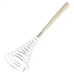 Batator spuma cu maner din lemn 9x33 CM