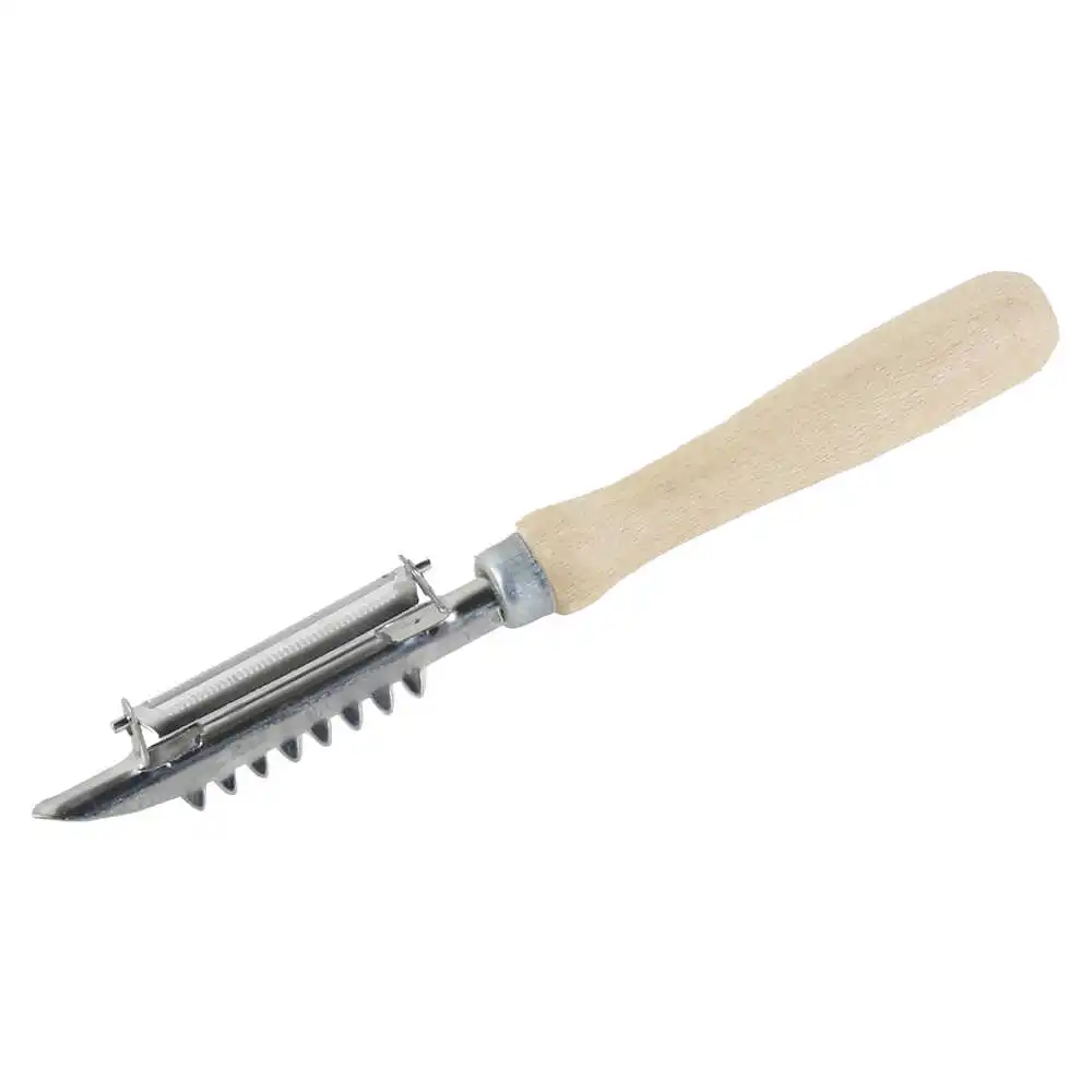 Curatator pentru legume cu maner lemn Curatator pentru legume cu maner lemn