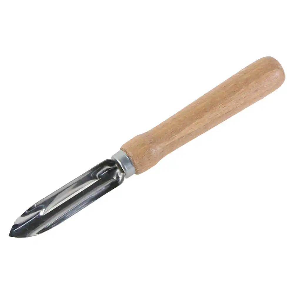 Curatator pentru legume cu maner lemn Curatator pentru legume cu maner lemn