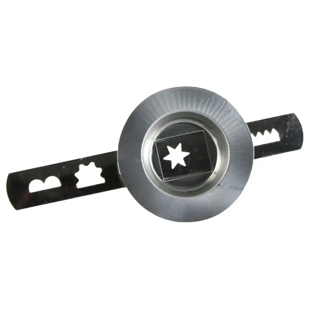 Forma fursecuri si biscuiti pentru masina de tocat 7.5x17 CM Forma fursecuri si biscuiti pentru masina de tocat 7.5x17 CM