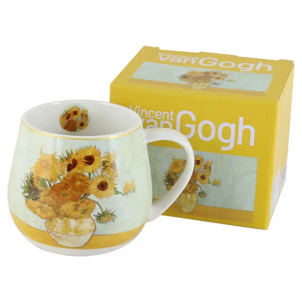 Cana portelan "Sunflowers" de V. van Gogh