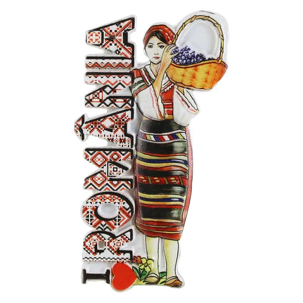 Magnet de frigider din rasina 5x10 CM Magnet de frigider din rasina 5x10 CM