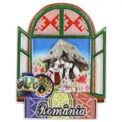 Magnet de frigider din rasina 6x8 CM