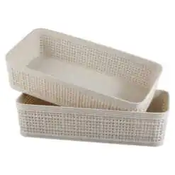 Set 2 Cosuri servire din plastic 25x13x6 CM
