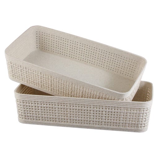 Set 2 Cosuri servire din plastic 25x13x6 CM