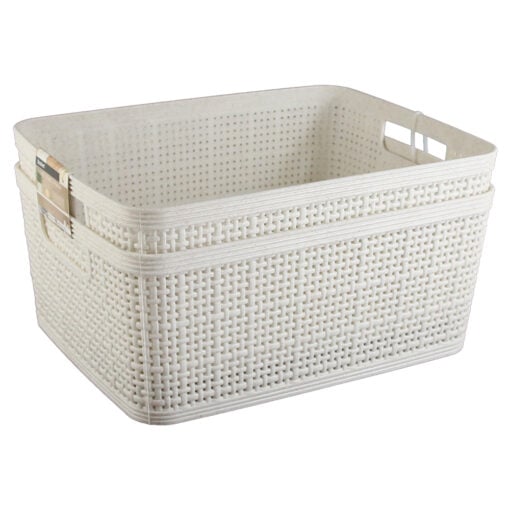 Set 2 Cosuri servire din plastic 24.5x19x10 CM