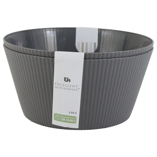 Set 2 boluri din plastic 15x7 CM