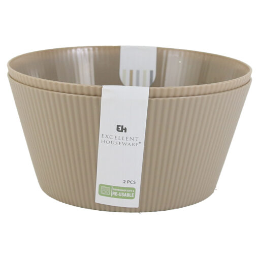 Set 2 boluri din plastic 15x7 CM