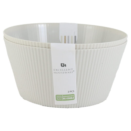 Set 2 boluri din plastic 15x7 CM