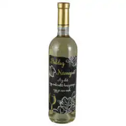 Vin alb 750 ml "Boldog Nevnapot..."