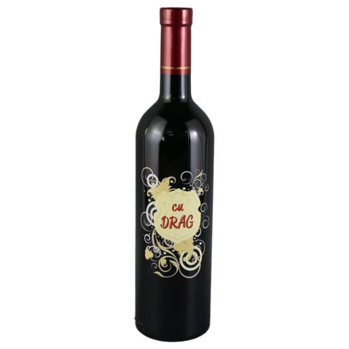 Vin rosu 750 ml "Cu drag!"
