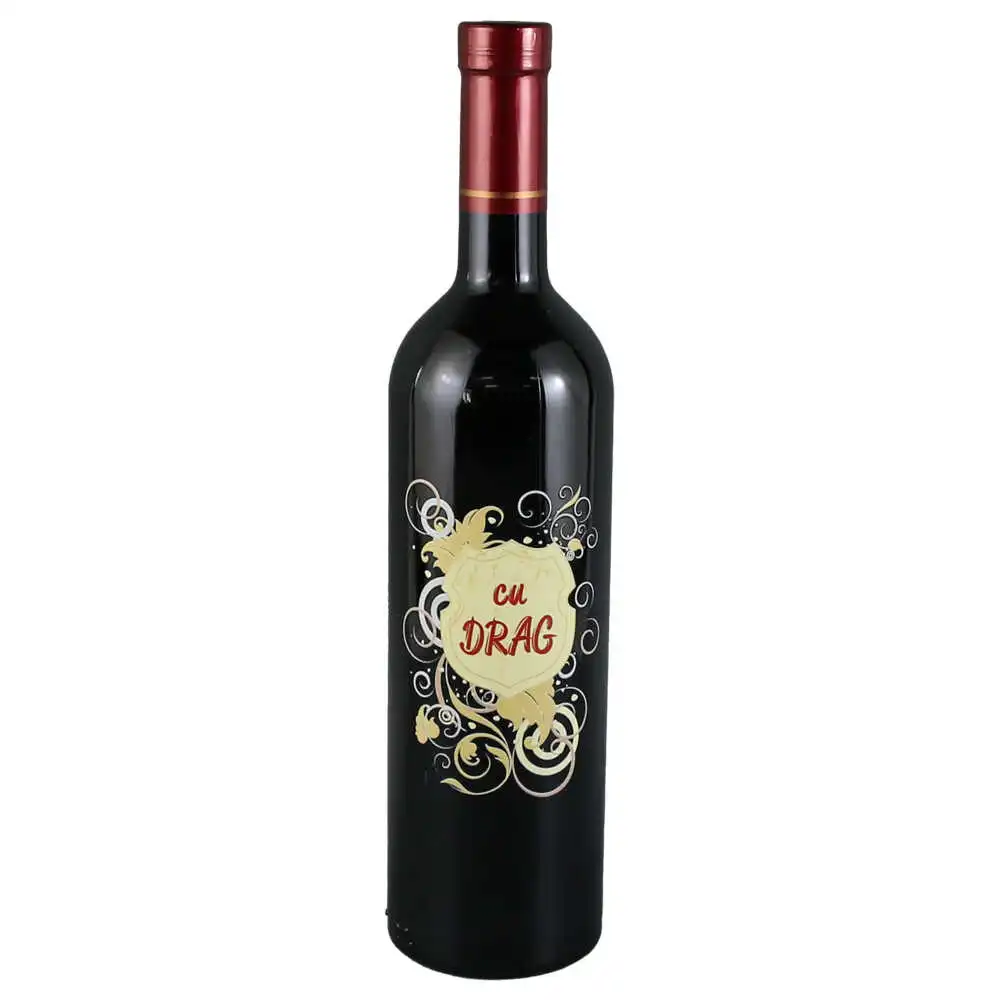 Vin rosu 750 ml "Cu drag!" Vin rosu 750 ml "Cu drag!"