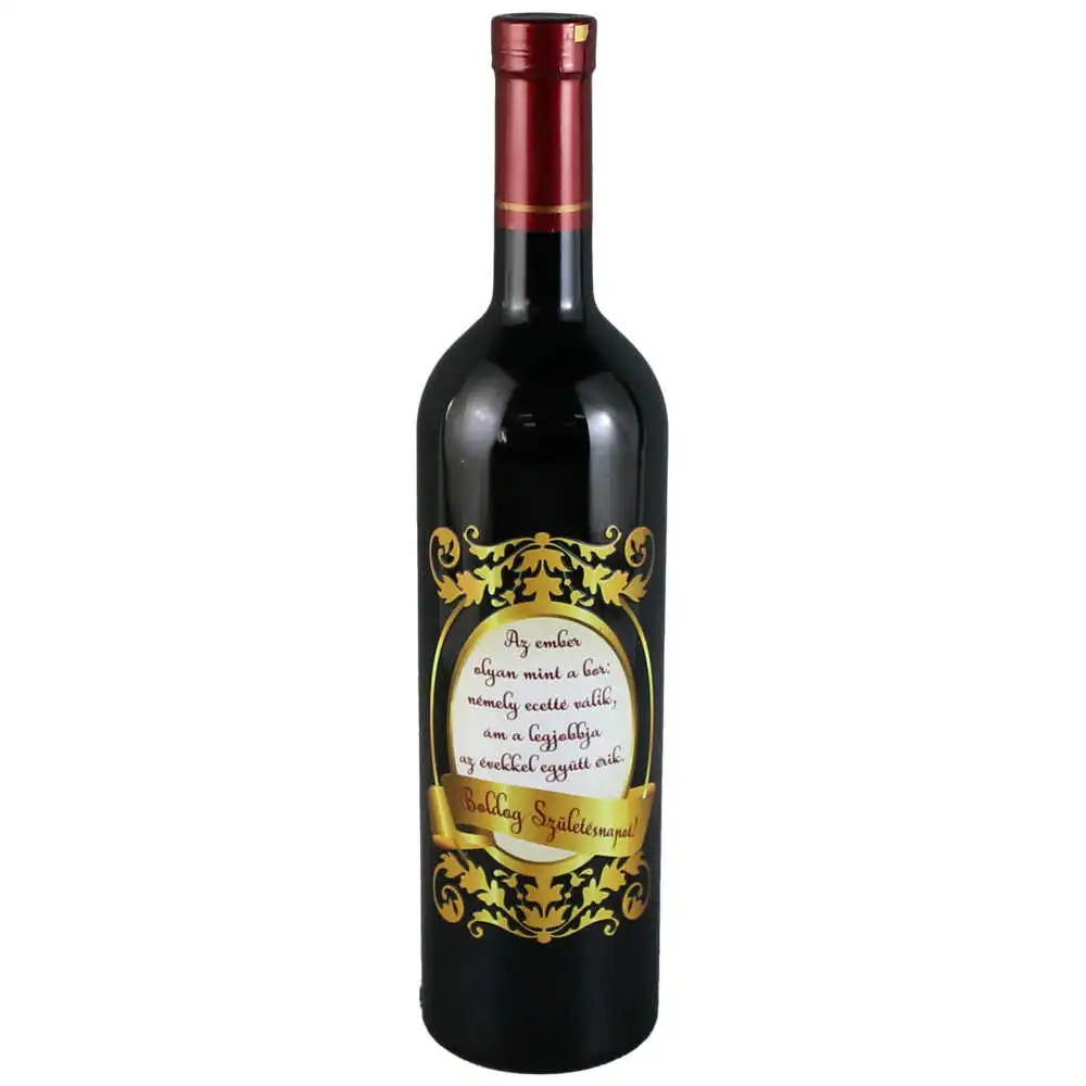 Vin rosu 750 ml "Az ember olyan Vin rosu 750 ml "Az ember olyan