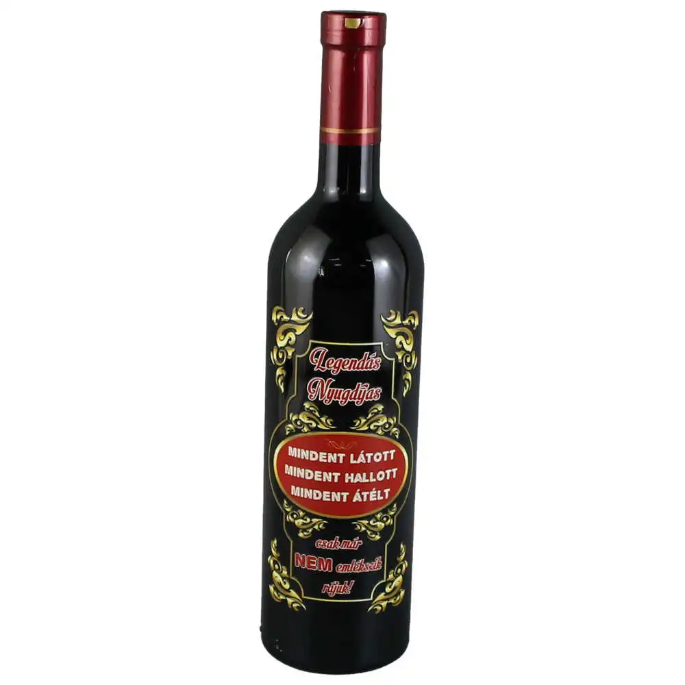Vin rosu 750 ml "Legendas Nyugdijas..." Vin rosu 750 ml "Legendas Nyugdijas..."
