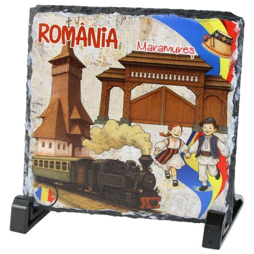 Placa ardezie "Romania