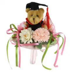 Aranjament pentru absolvire cu Ursulet 25 CM