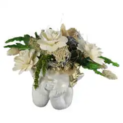 Aranjament floral in ghiveci ipsos 15x11 CM