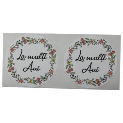 Set 20 de stickere rotunde 4.5 CM