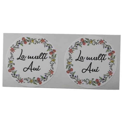 Set 20 de stickere rotunde 4.5 CM