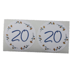 Set 20 de stickere rotunde 4.5 CM