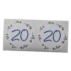 Set 20 de stickere rotunde 4.5 CM