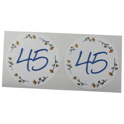 Set 20 de stickere rotunde 4.5 CM