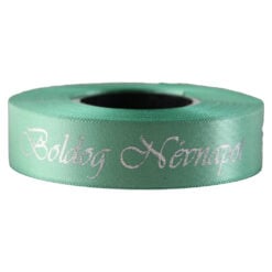 Banda satinata "Boldog Nevnapot" 15 mmx10 m