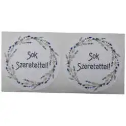 Set 20 de stickere rotunde 4.5 CM