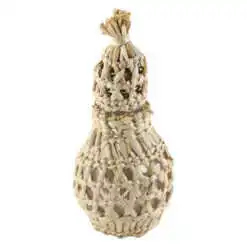 Sticla impletita in papura 10x22 CM