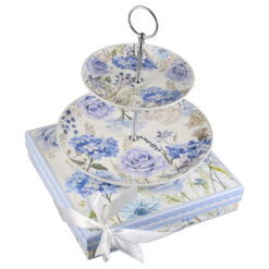 Platou etajat cu 2 nivele din ceramica