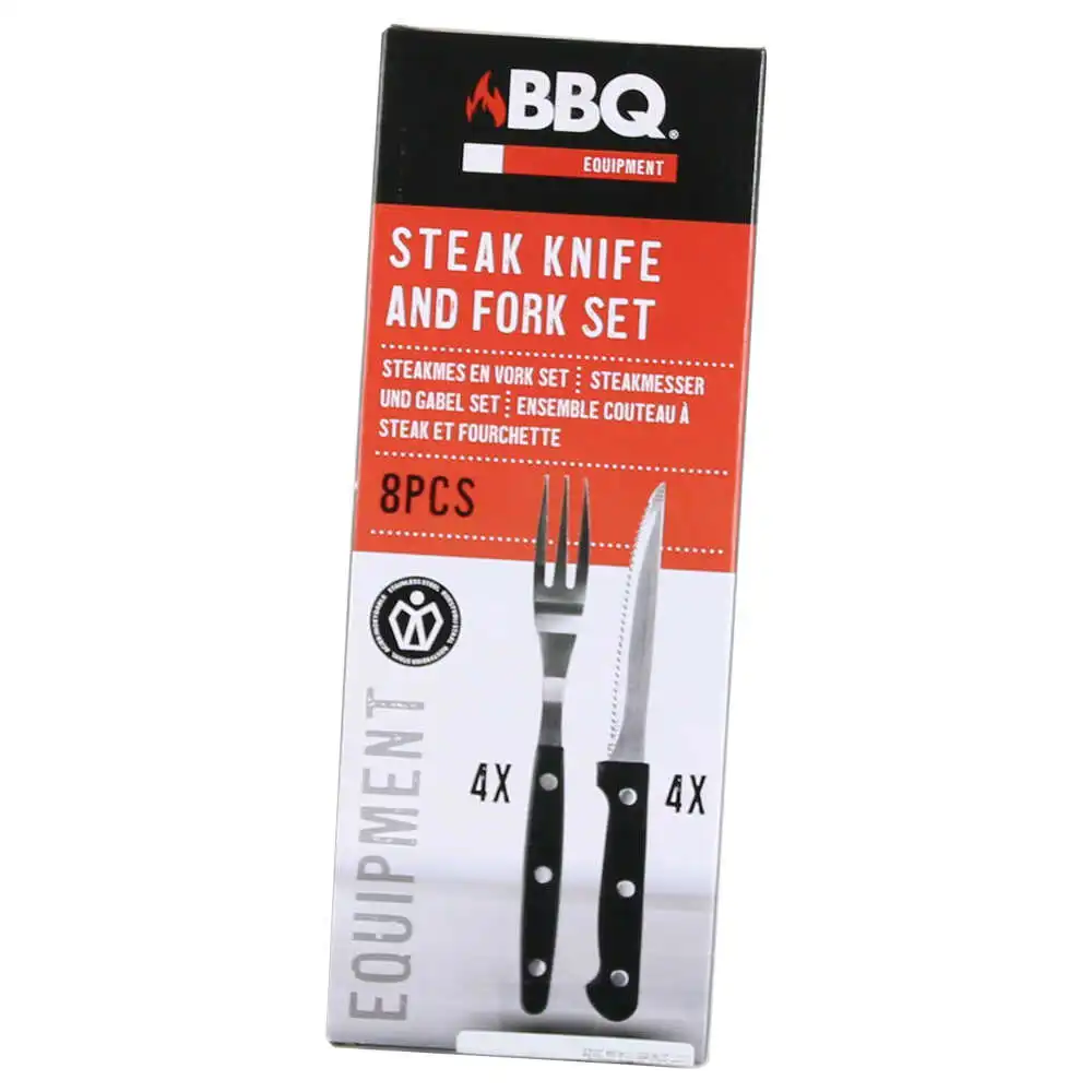 Set 8 tacamuri pentru grill Set 8 tacamuri pentru grill