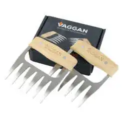 Set 2 gheare pentru taiere carne 11X12 cm