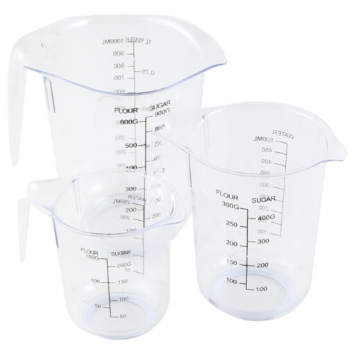 Set 3 Cani gradate pentru masurare