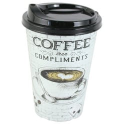 Cana cafea din plastic