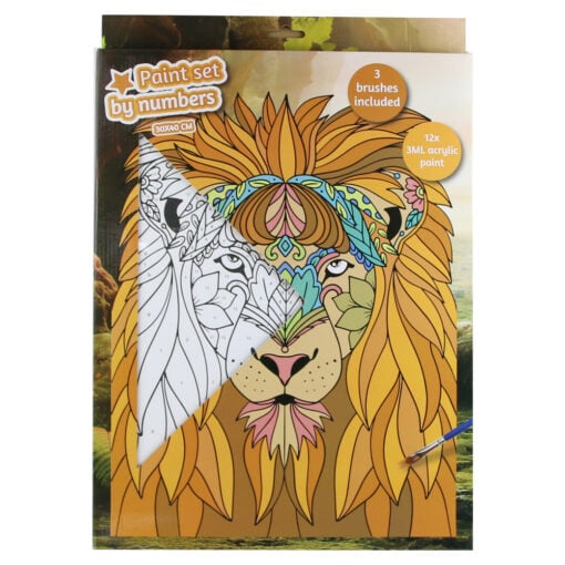 Set creativ Pictura pe numere 30x40 CM