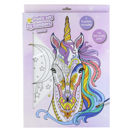 Set creativ Pictura pe numere 30x40 CM