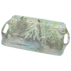 Tava servire din melamina 38x23 CM