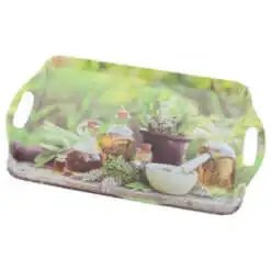 Tava servire din melamina 38x23 CM