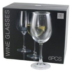 Set 6 pahare vin alb 350 ml
