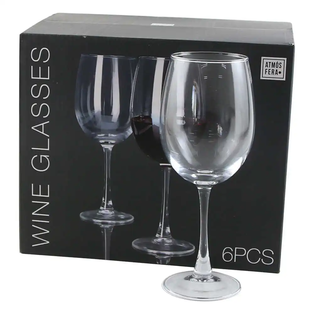 Set 6 pahare vin rosu 465 ml Set 6 pahare vin rosu 465 ml