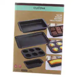 Set de 4 tavi de copt