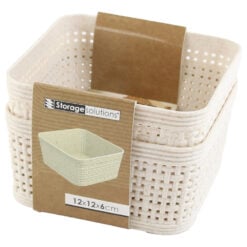 Set 2 Cosuri din plastic 12x12x6 CM